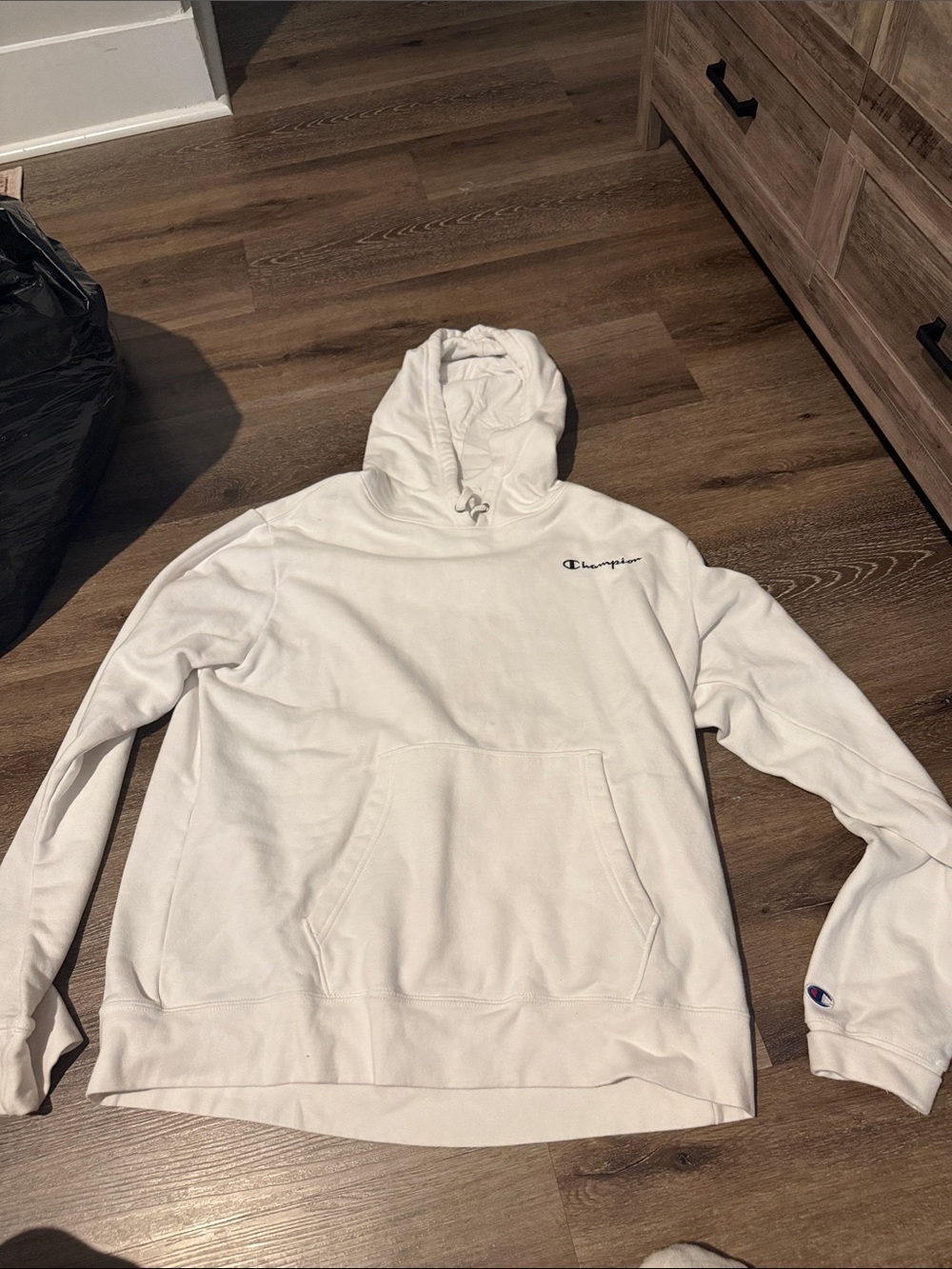 Champion white sweatshirt